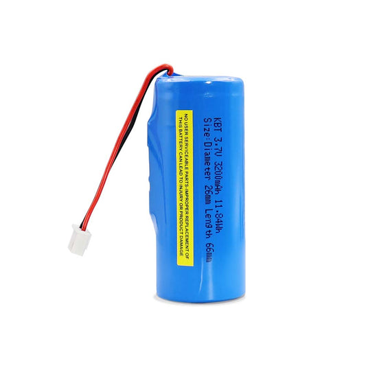KBT 3.7V 3200mAh Li-ion Battery, JST 2Pin 2.54 Plug Connector for RC Car Toys
