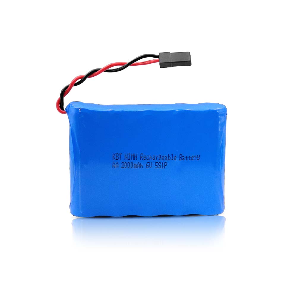 KBT 6V 2000mAh NiMH Receiver RX Battery with Hitec Connectors for RC Airplanes/RC Aircrafts