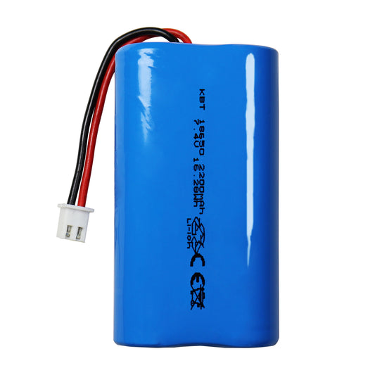 KBT 7.4V 2200mAh Rechargeable Li-ion Replacement Battery with JST Plug for Honeywell Alarm Lynx Touch K5109, L3000, L5000, L5100, L7000, 2Gig BATT1/ 1X/ 2X/ CNTRL2/ CP2, GCKIT311, Panel Alarm System