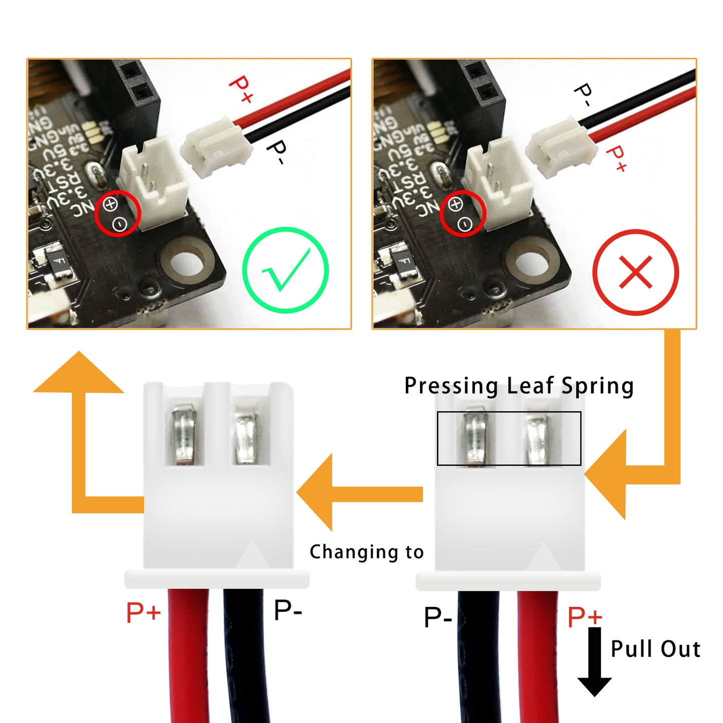 KBT 303450PL 3.7V 500mAh Li-Polymer Rechargeable Battery with 2Pin 2.54 JST Connector -2Pack